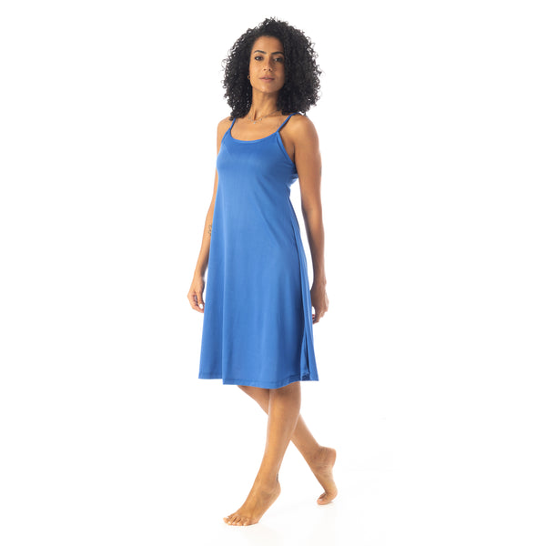 Plain_Scoop_Neck_Sleeveless_Night_Dress_-_Royal_Blue