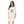 Printed Short Sleeves Oversized Sleepshirt - Off White