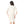 Printed Short Sleeves Oversized Sleepshirt - Off White