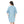 Printed Short Sleeves Oversized Sleepshirt - Light Blue