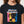 Regular Fit Slip On Printed Girls T-Shirt - Black