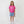 Regular Fit Slip On Printed Girls T-Shirt - Fuchsia