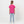 Regular Fit Slip On Printed Girls T-Shirt - Fuchsia