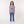 Regular Fit Slip On Printed Girls T-Shirt - Purple