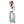 Crew Neck Printed Long Sleeves Oversized T-Shirt - White
