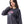 Crew Neck Printed Long Sleeves Oversized T-Shirt - Dark Grey