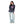Crew Neck Printed Long Sleeves Oversized T-Shirt - Dark Grey