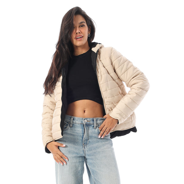 Long_Sleeves_Padded_Hooded_Puffer_Jacket_-_Beige