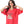 Printed Short Sleeves Oversized Sleepshirt - Watermelon