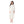 Long Sleeves Textured Side Slit Long Shirt - Off White
