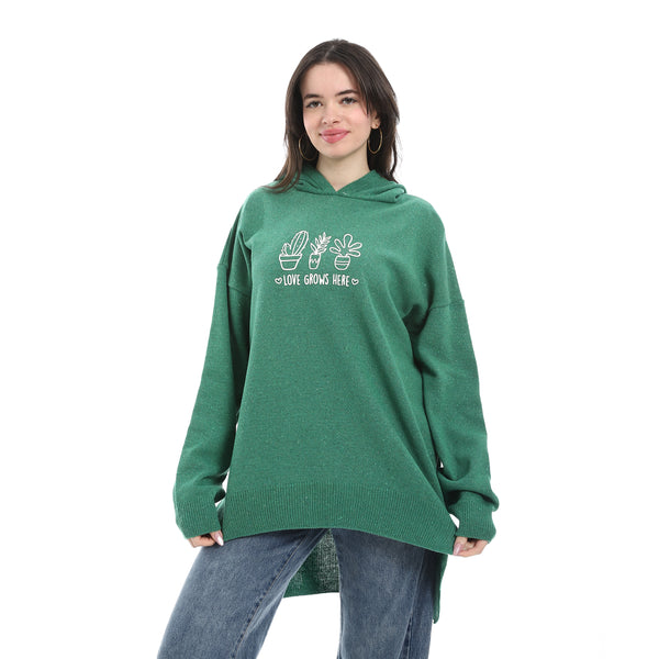 Comfy_Pullover_With_Hooded_Neck_-_Olive