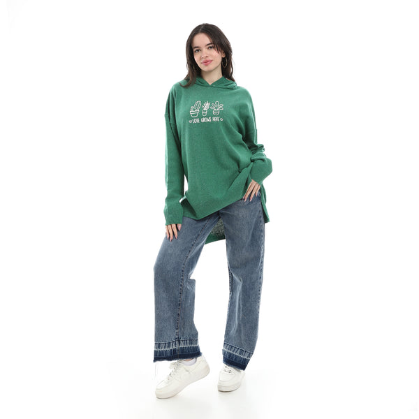 Comfy_Pullover_With_Hooded_Neck_-_Olive