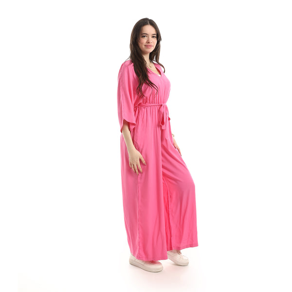 Comfy_Jumpsuit_For_Women_-_Fuchsia