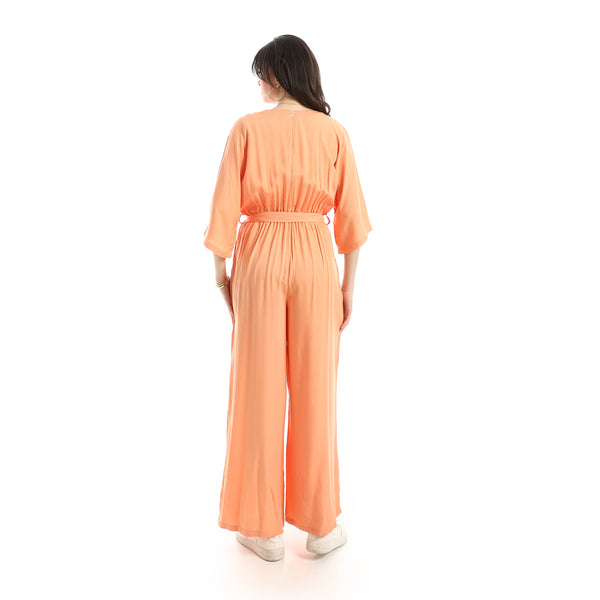 Comfy_Jumpsuit_For_Women_-_Orange