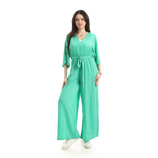 Comfy_Jumpsuit_For_Women_-_Green