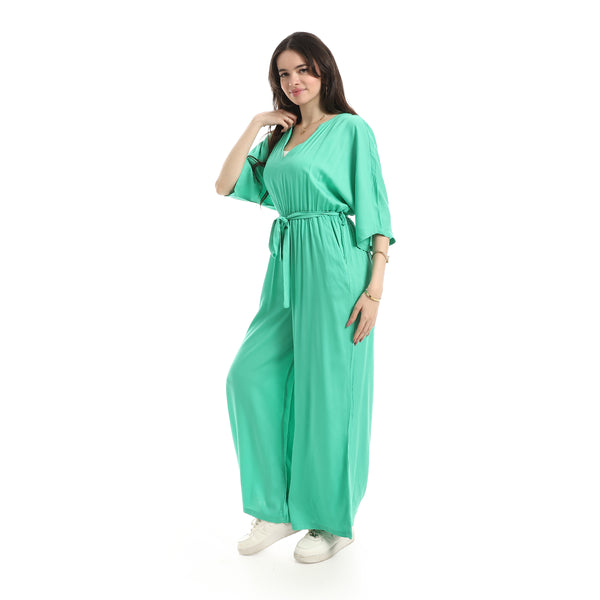 Comfy_Jumpsuit_For_Women_-_Green