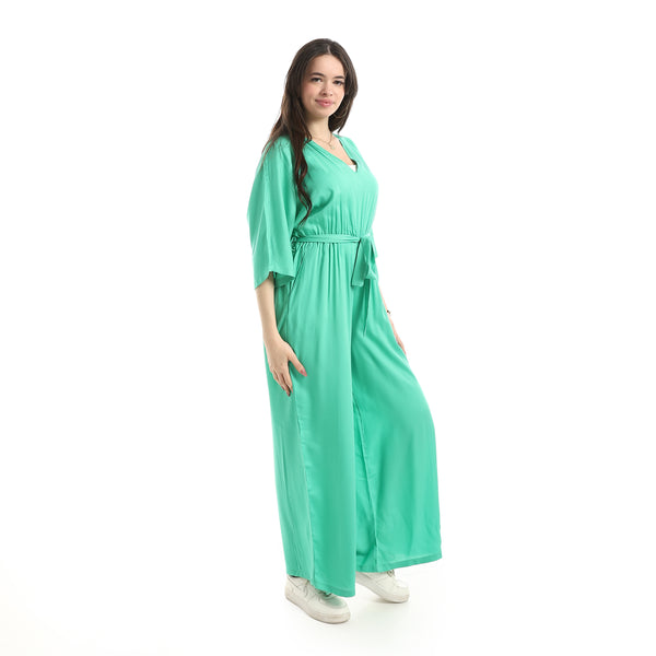 Comfy_Jumpsuit_For_Women_-_Green