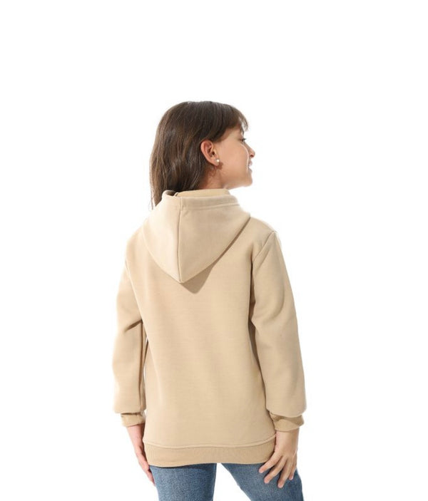 Comfortable_Fit_Girls_Hoodie_-_Beige