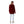 Wind Red High-Low Knitted Hoodie