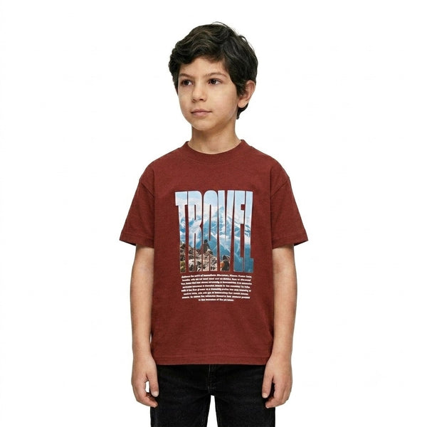 Boys_Front_Print_Round_Neck_Tee_-_Burgundy