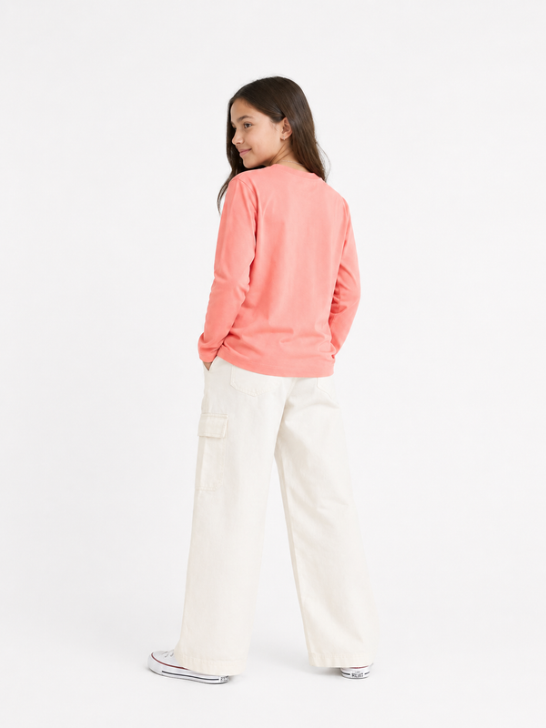 Cotton_Printed_T-Shirt_-_Salmon
