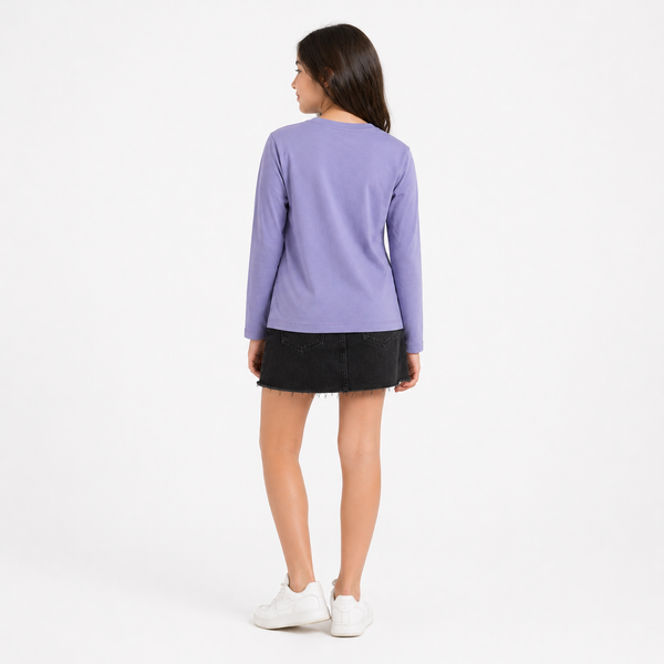 Cotton_Printed_T-Shirt_-_Purple