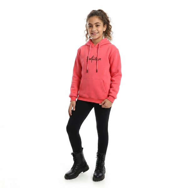 Printed_Long_Sleeves_Hoodie_-_Fuchsia