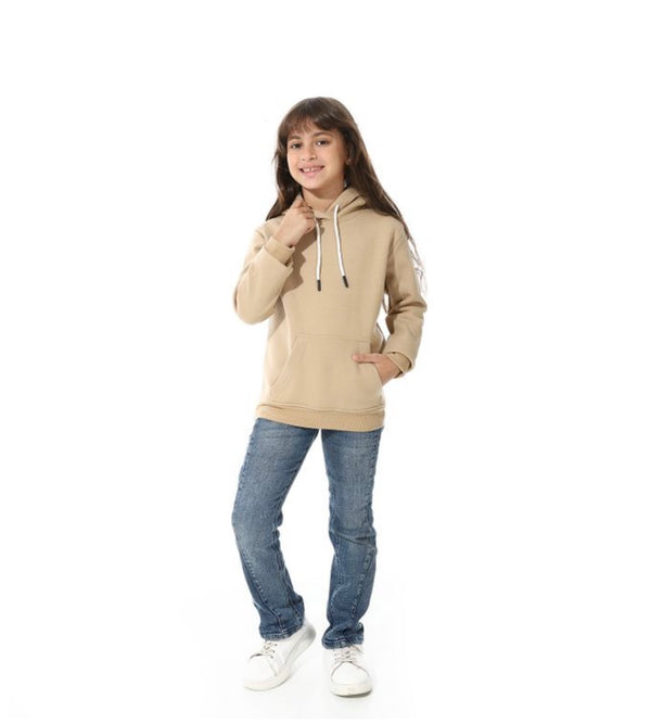 Comfortable_Fit_Girls_Hoodie_-_Beige