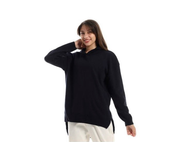 high_low_hooded_heather_navy_blue_pullover