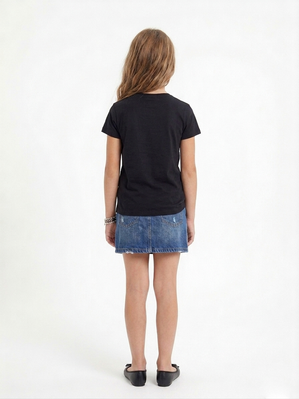 Girls_Cotton_Printed__Regular_T-Shirt_-_Black