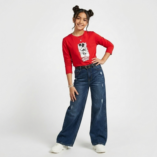Cotton_Printed_T-Shirt_-_Red