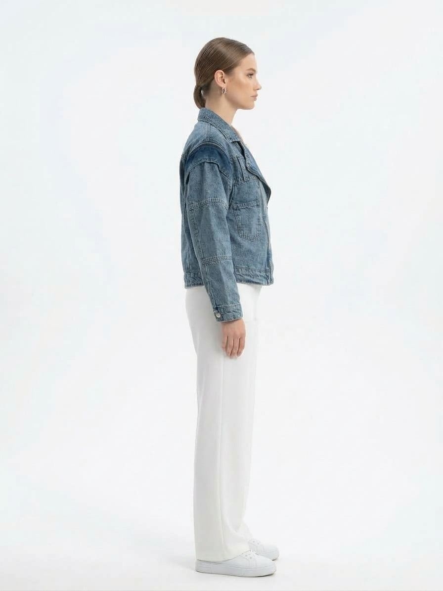 Cropped _Denim _Jacket_Medium_Blue