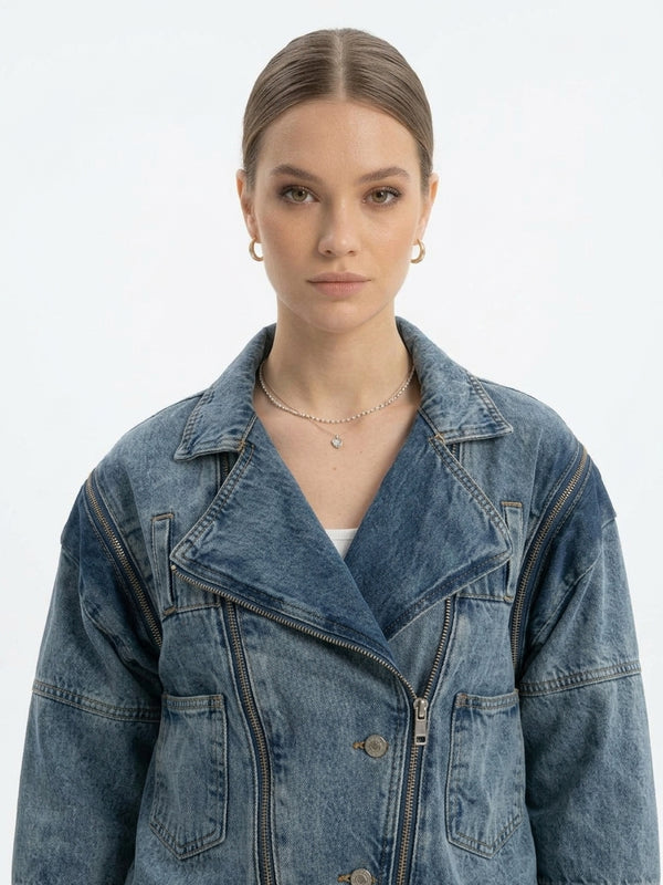 Cropped _Denim _Jacket_Medium_Blue
