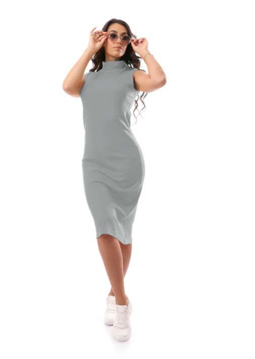 grey-slip-on-sleeveless-dress