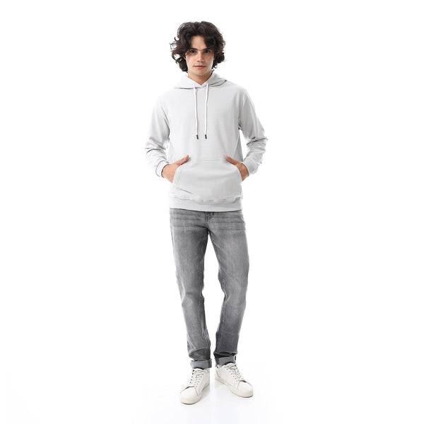 Hooded_Neck_Slip_On_Sweatshirt Silver