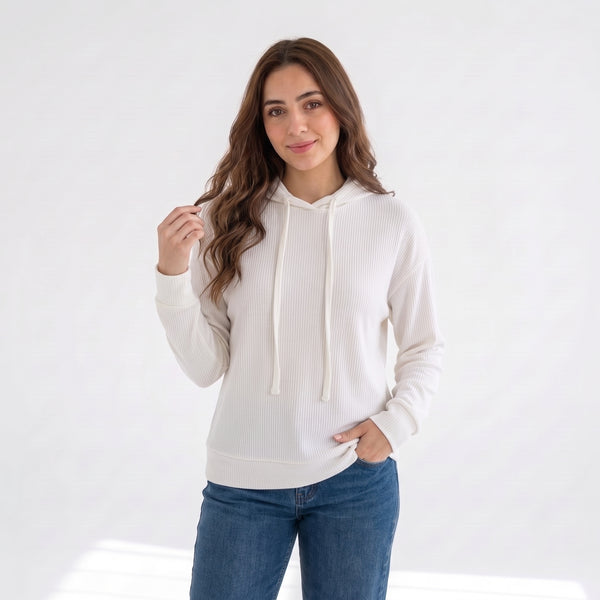 Women’s_ white_ Casual_ Hoodie