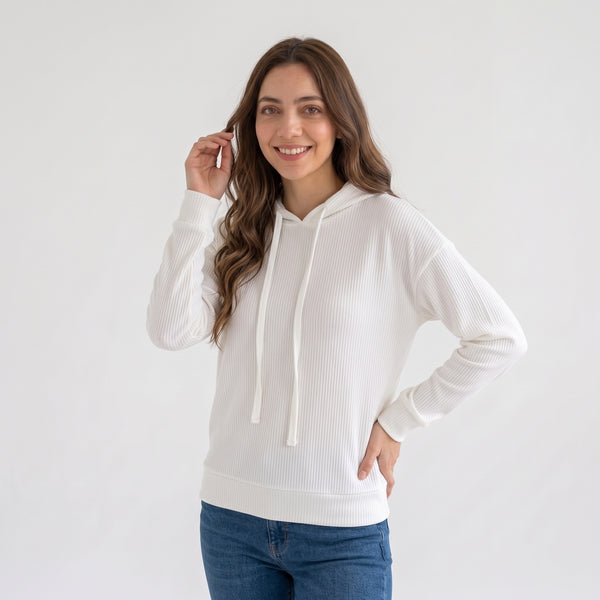 Women’s_ white_ Casual_ Hoodie