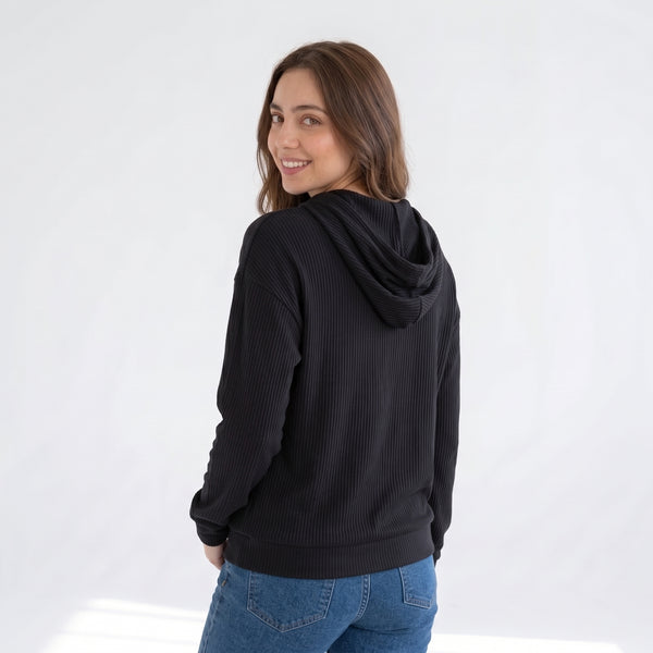 Women’s_black_ Casual_ Hoodie