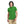 Pique_Pattern_Short_Sleeves_Green_Polo_Shirt