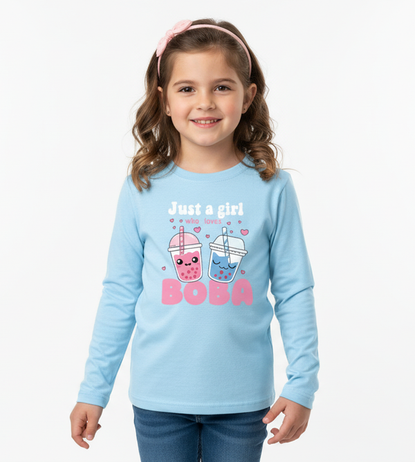 Girls_Cotton_Patterned_Regular_Long_Sleeves_T-Shirt_-Light_Blue