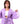 purple_elegant_patterned_comfy_suit_set