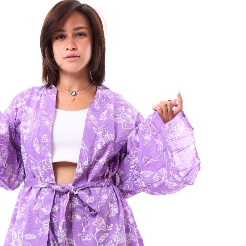 purple_elegant_patterned_comfy_suit_set