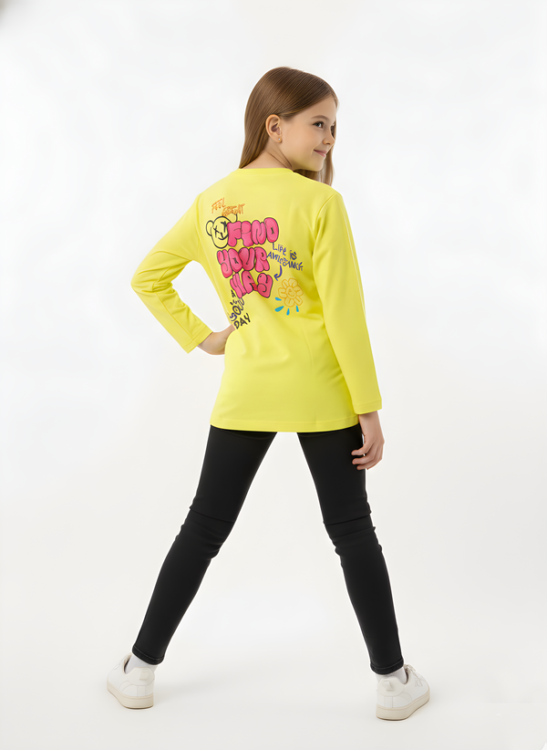 Girls_Cotton_Patterned_Regular_Long_Sleeves_T-Shirt_-Yellow