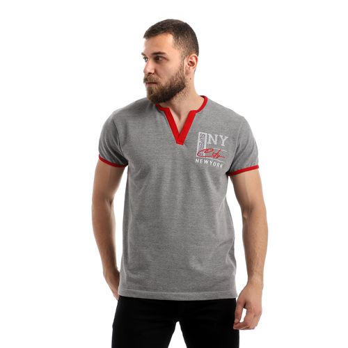 open_v-neck_pique_slip_on_t-shirt_-_grey