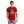Printed Lion Short Sleeves T-Shirt - Dark Red