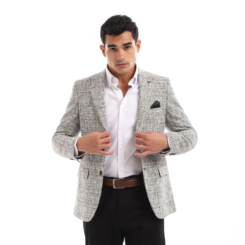 twill_plaids_slim_fit_elegant_blazer_-_black_-_white