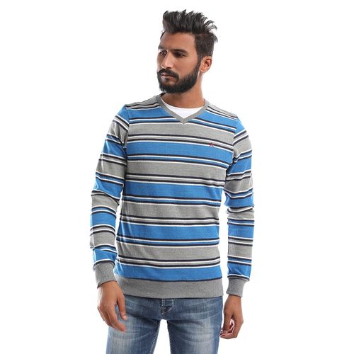 Striped Chashmere Sweatshirt_Striped_9