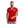 Load image into Gallery viewer, Open V-Neck Pique Slip On T-Shirt - Red
