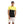 Load image into Gallery viewer, Short Sleeves Yellow &amp; Black Sportive Tee
