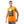 Printed Smile Lucky Comfy Tank Tops - Orange